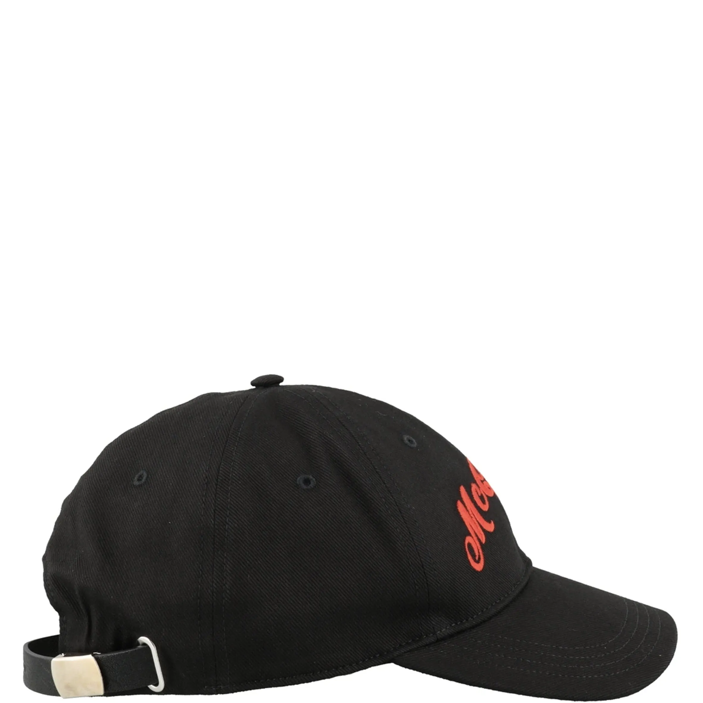 American Baseball Cap, Black/Red