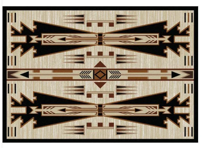 American Dakota, Horse Thieves, Natural Rug