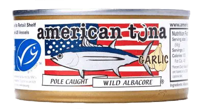 American Tuna Garlic 3-Pack Made in USA