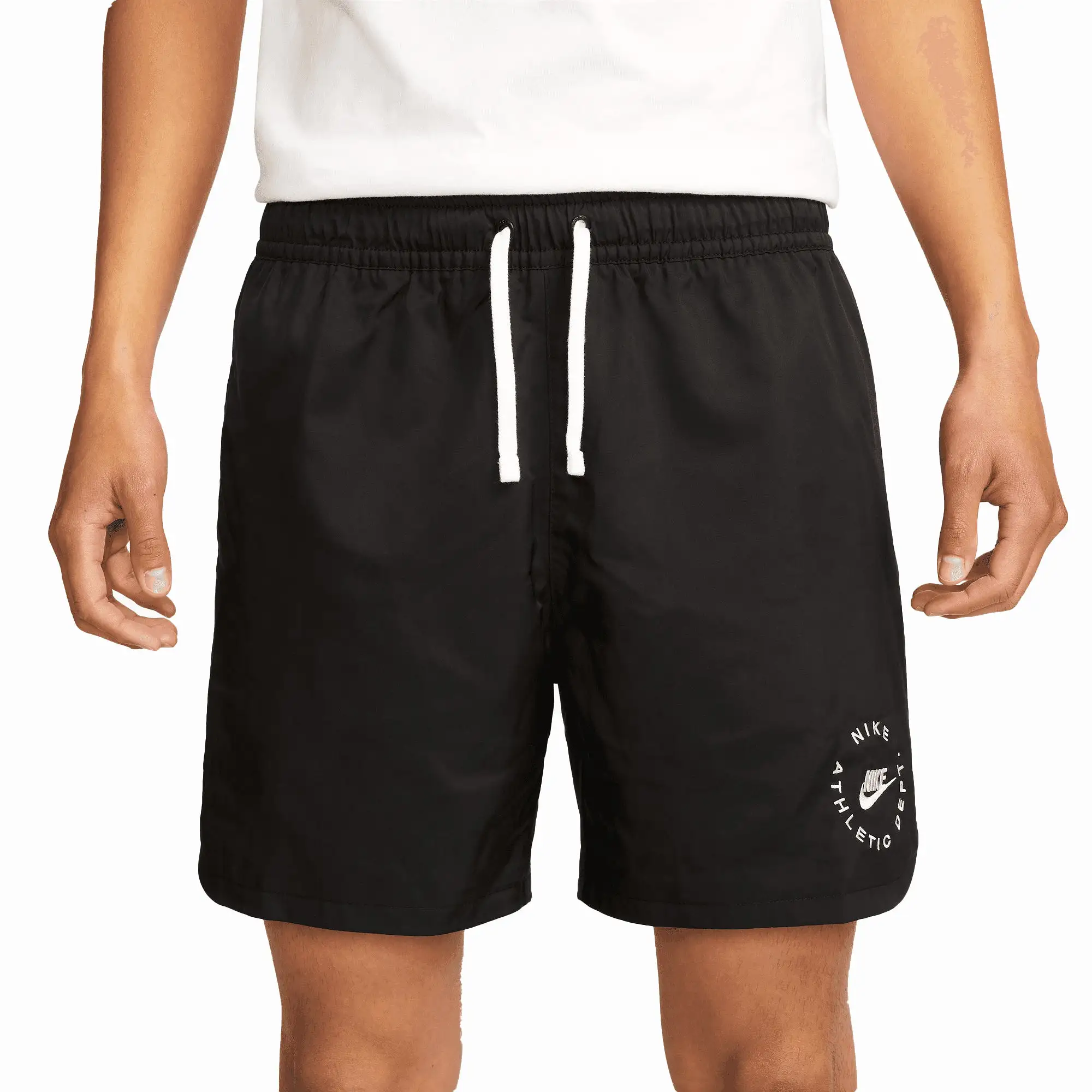 AS M NK WVN LND FLOW SHORT NCP 'BLACK/WHITE'