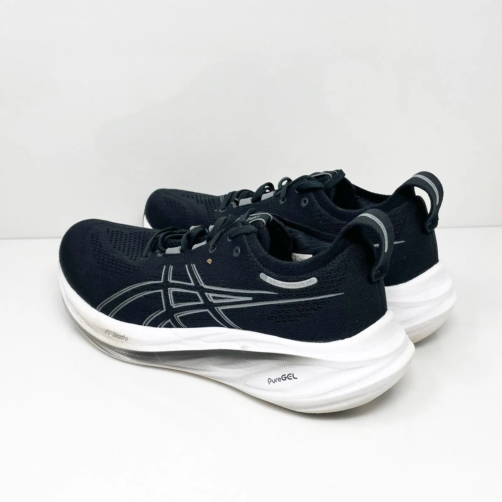 Asics Mens Gel Nimbus 26 1011B794 Black Running Shoes Sneakers Size 10.5