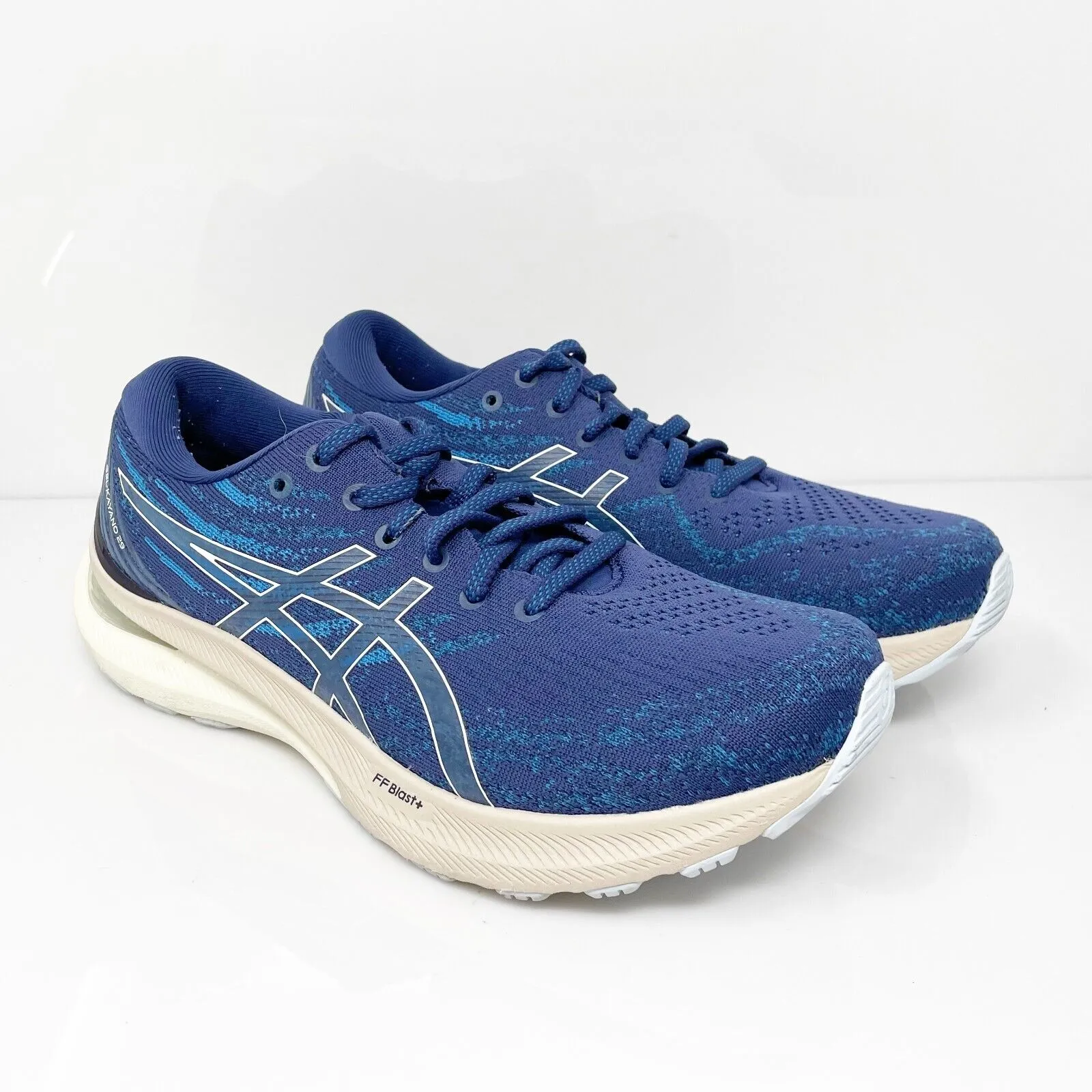 Asics Womens Gel Kayano 29 1012B272 Blue Running Shoes Sneakers Size 9