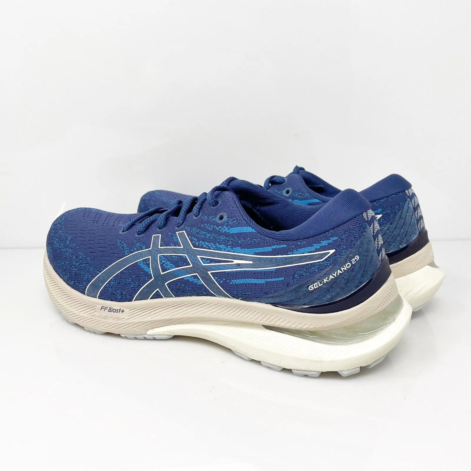 Asics Womens Gel Kayano 29 1012B272 Blue Running Shoes Sneakers Size 9