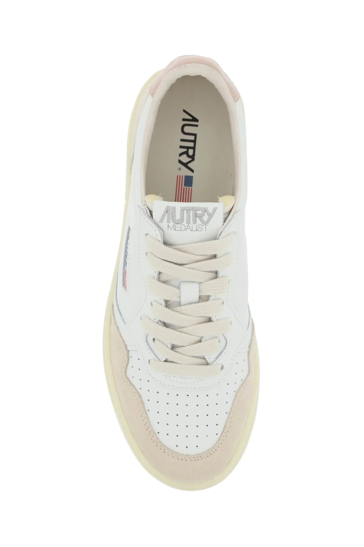 Autry Leather Medalist Low Sneakers   White