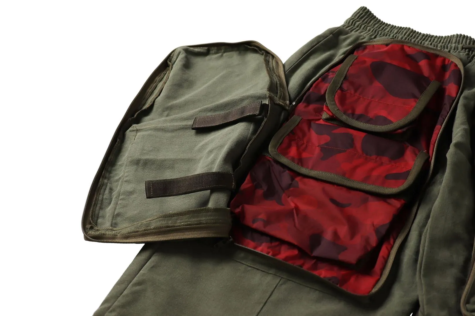 BAPE X READYMADE MULTI POCKET CARGO PANT