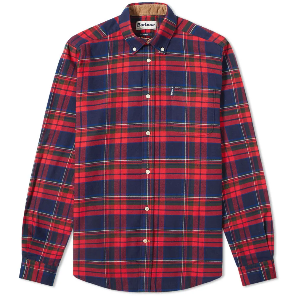 Barbour Highland Check ShirtRich Red