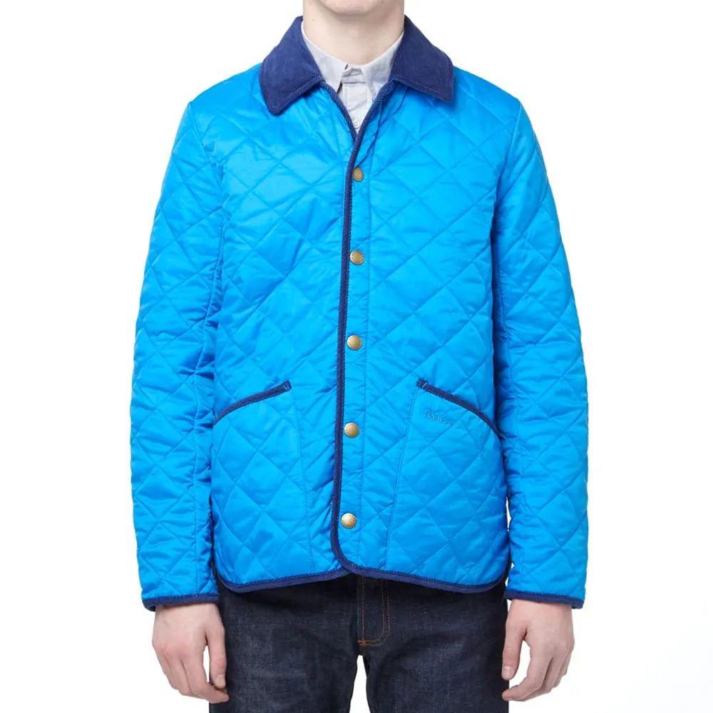 Barbour x Pantone Tony Heritage QuiltOcean