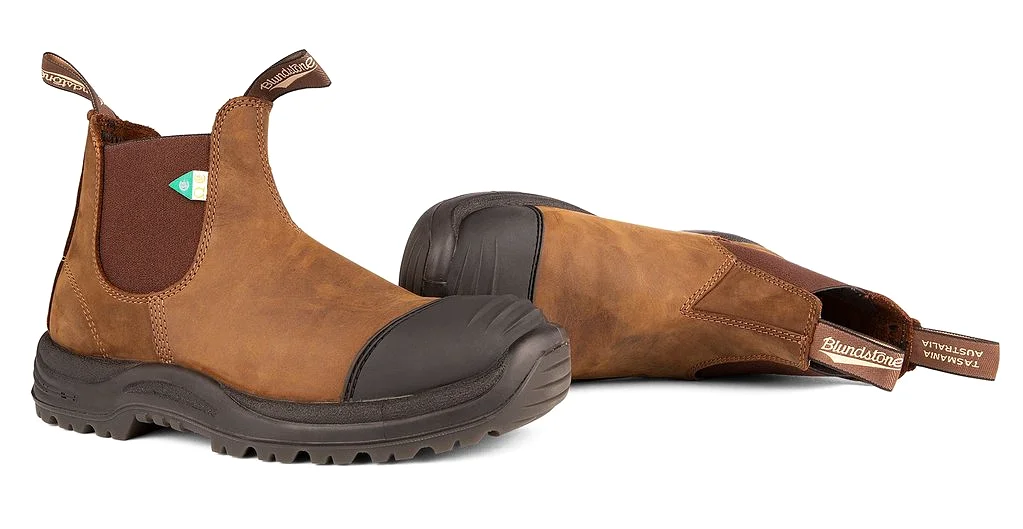 Blundstone #169 - CSA Work & Safety Boot w/ Toe Cap (Crazy Horse Brown)