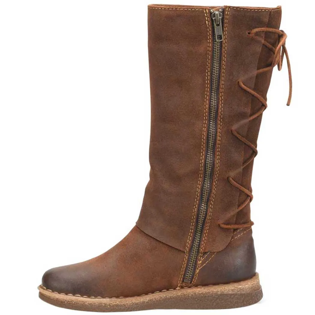 Born Sable Tall Boot Brown (Women's)