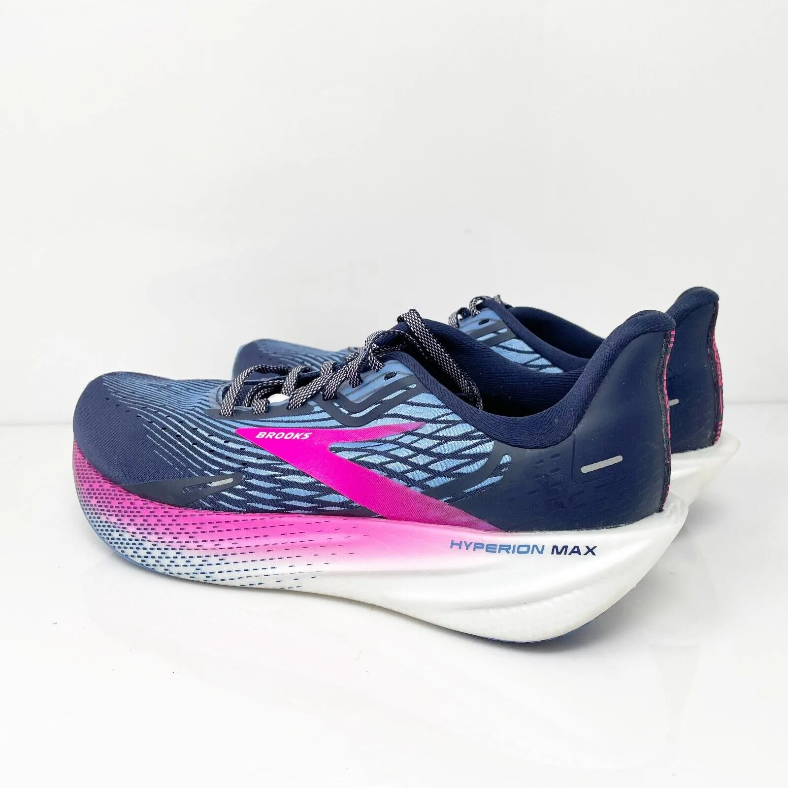 Brooks Womens Hyperion Max 1203771B441 Blue Running Shoes Sneakers Size 9 B