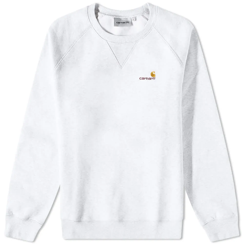 Carhartt WIP American Script SweatAsh Heather