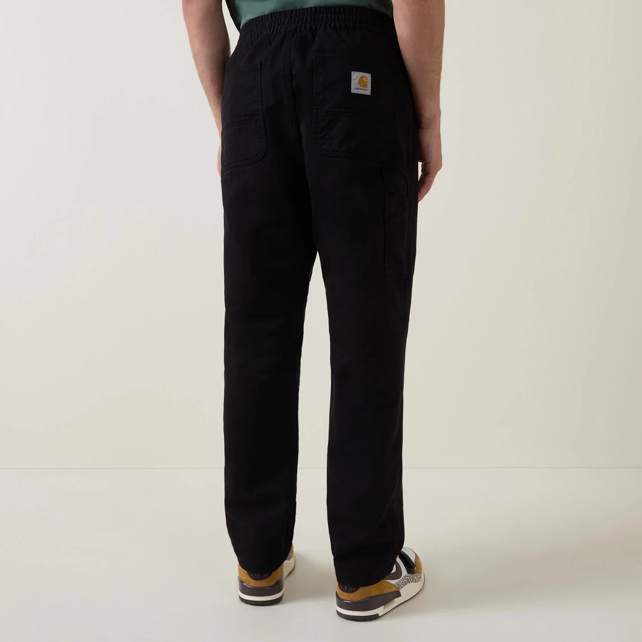 CARHARTT WIP Flint Casual Trousers - Black