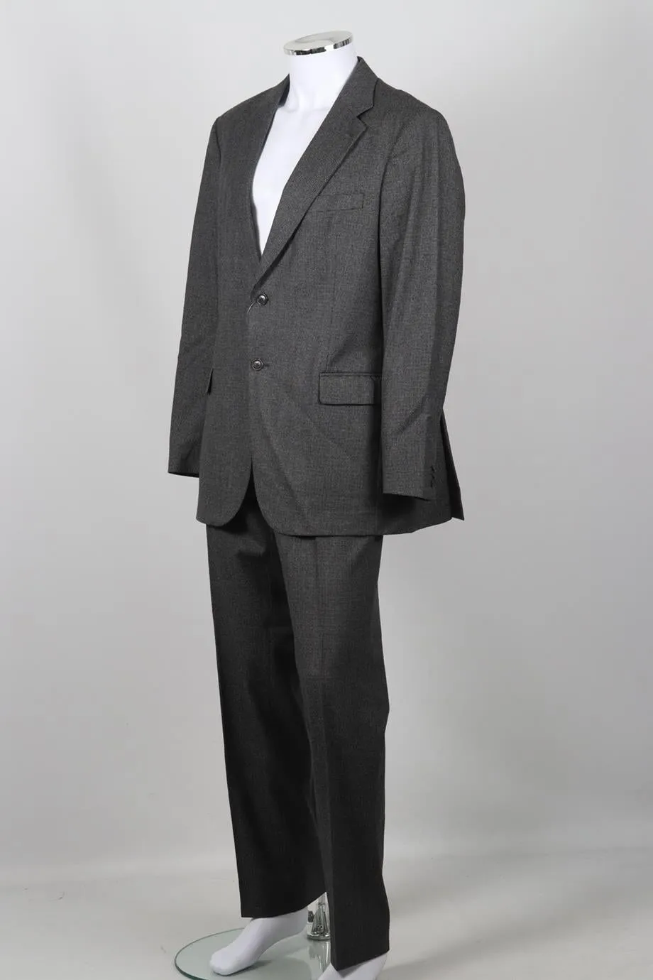 CAROLINA HERRERA MEN'S WOOL SUIT FR 44 UK 36