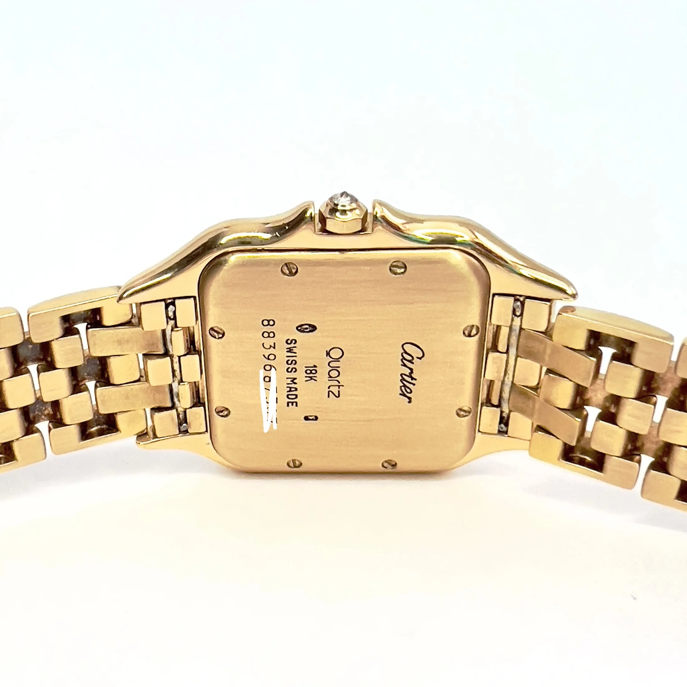 CARTIER PANTHERE 27mm 18K Yellow Gold 1.30TCW Diamond Watch