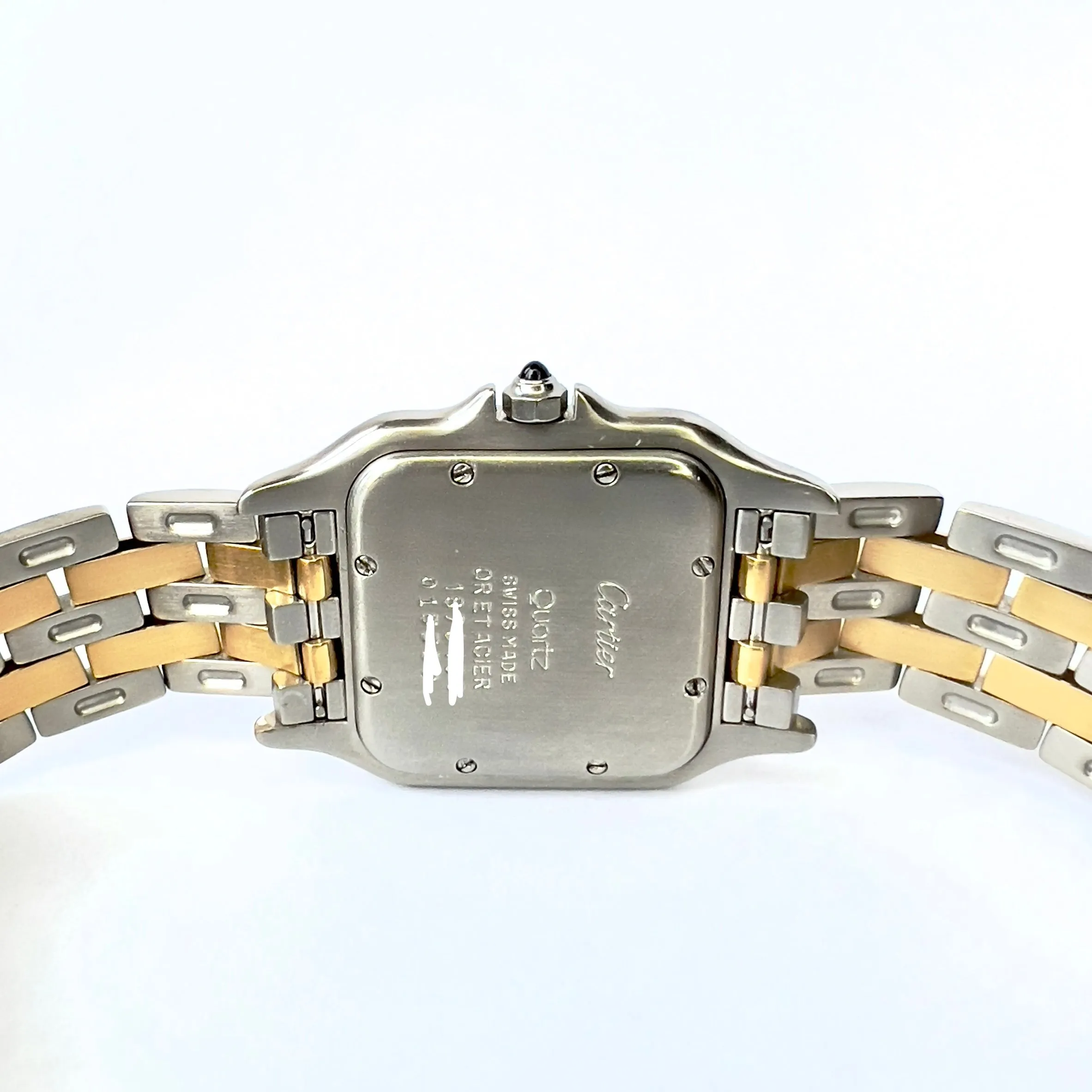 CARTIER PANTHERE Quartz 27mm 2 Row Gold Watch