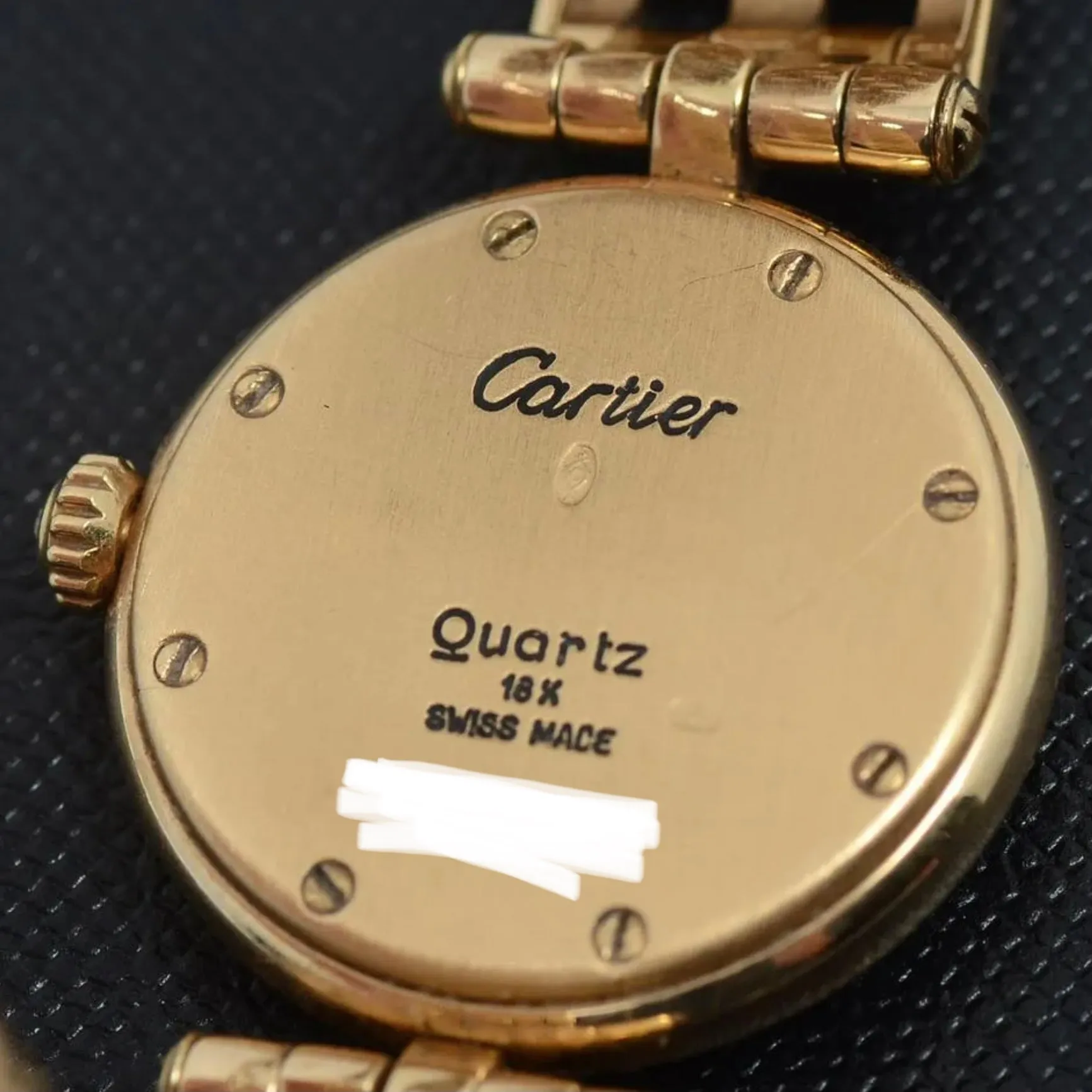 CARTIER PANTHERE VENDOME 24mm 18K Yellow Gold Diamond Watch