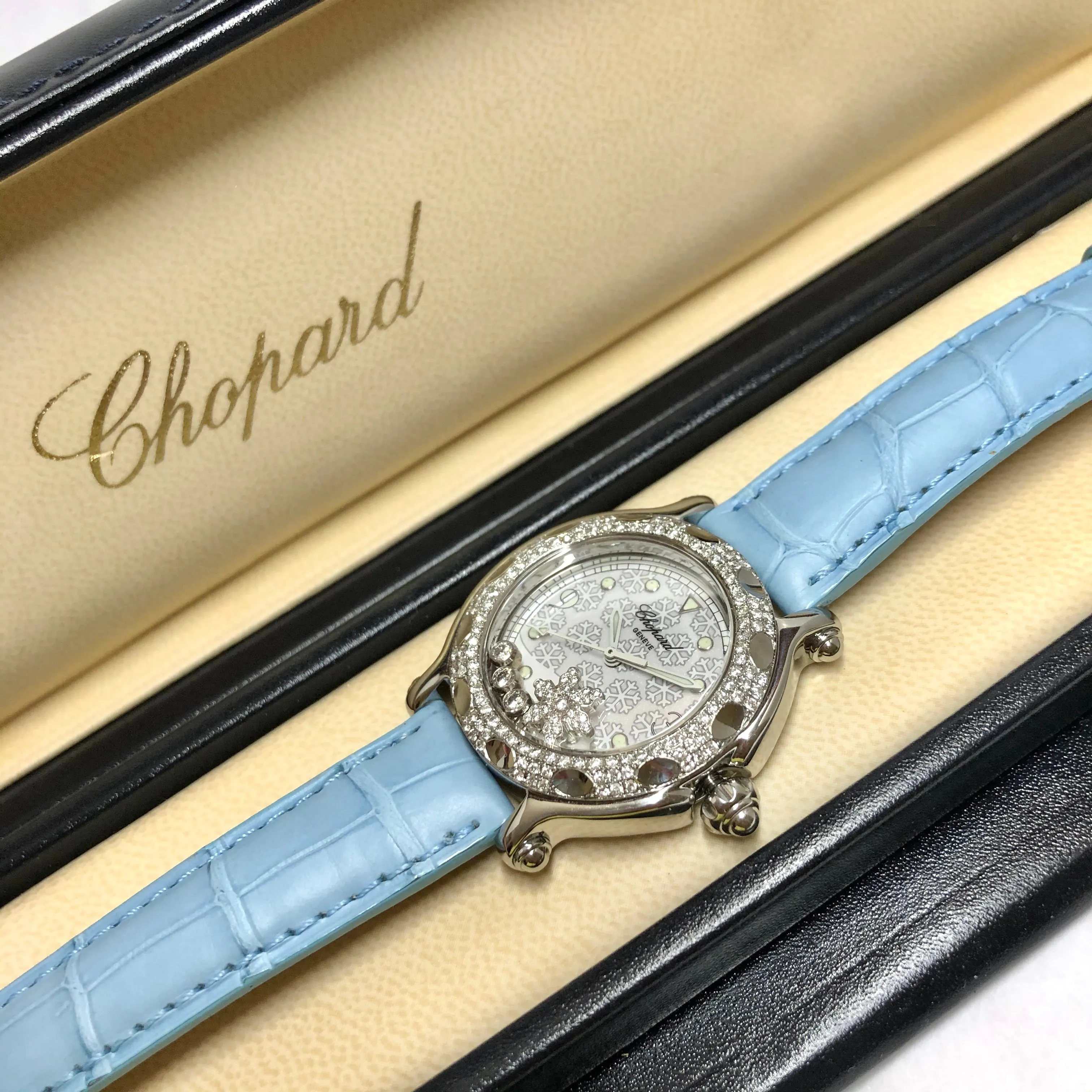 CHOPARD HAPPY SPORT 32mm Quartz Steel 0.94TCW Diamond Watch