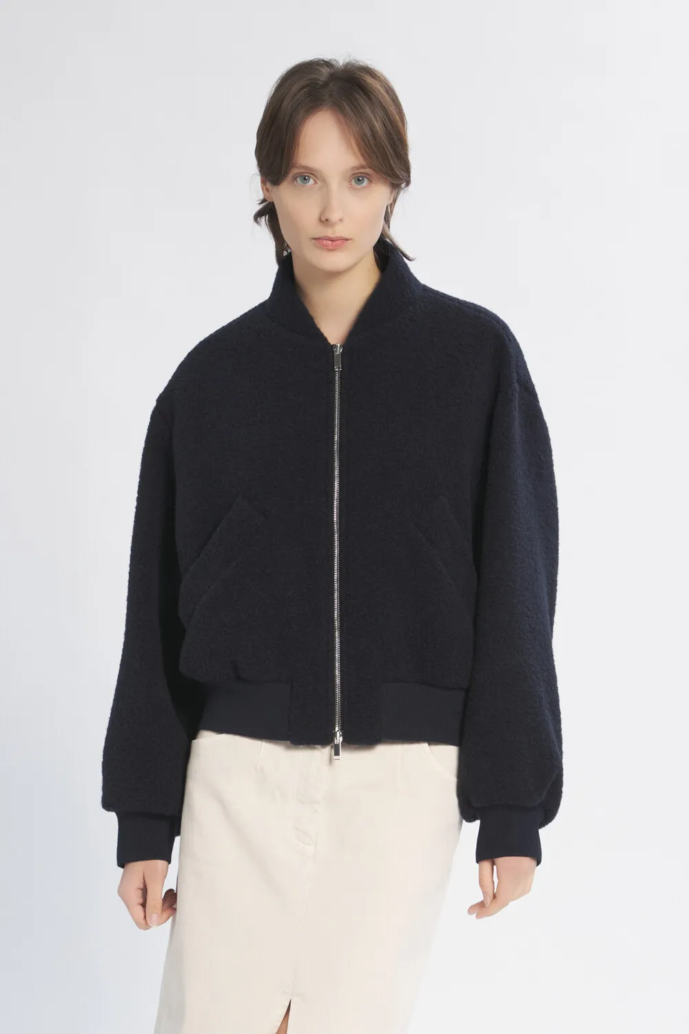 Coat Gigi Ricciolo Navy