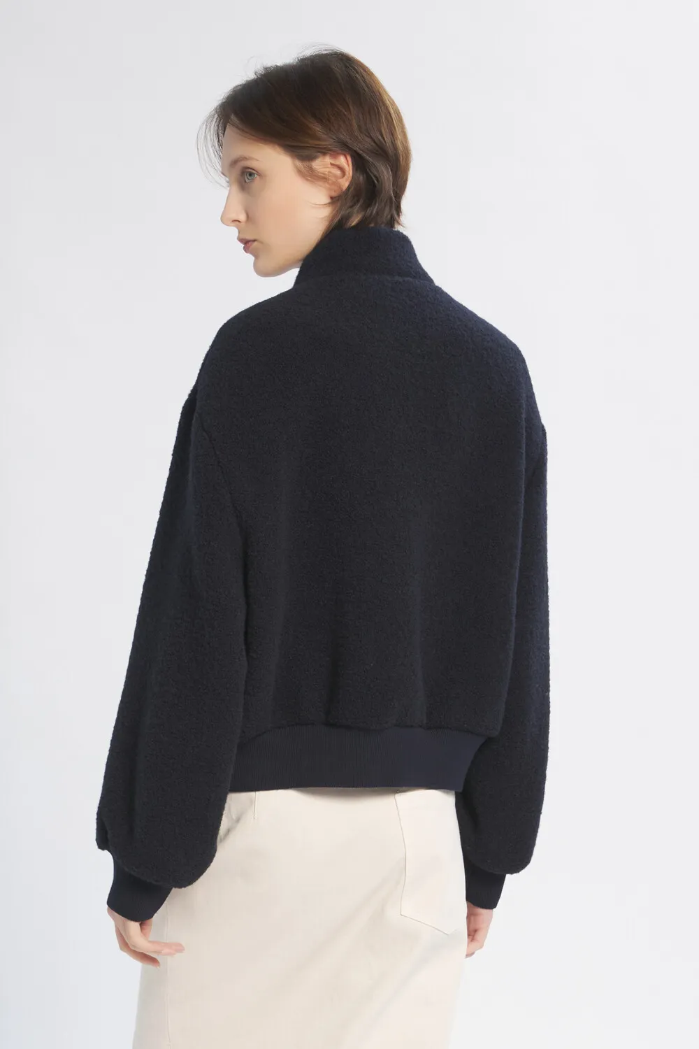 Coat Gigi Ricciolo Navy