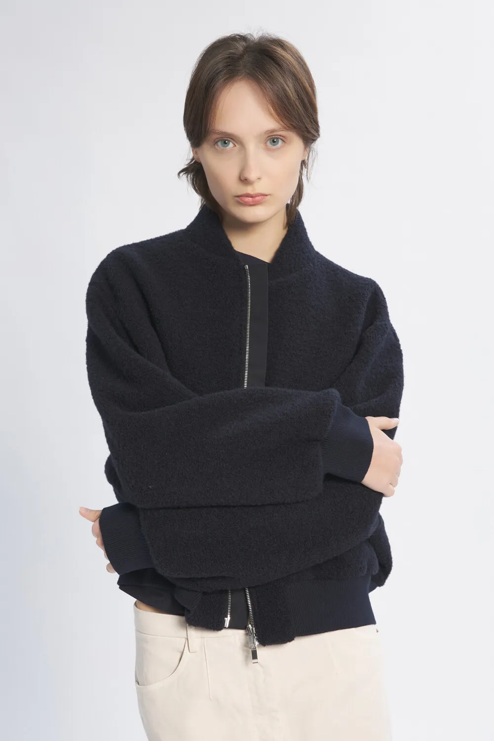 Coat Gigi Ricciolo Navy