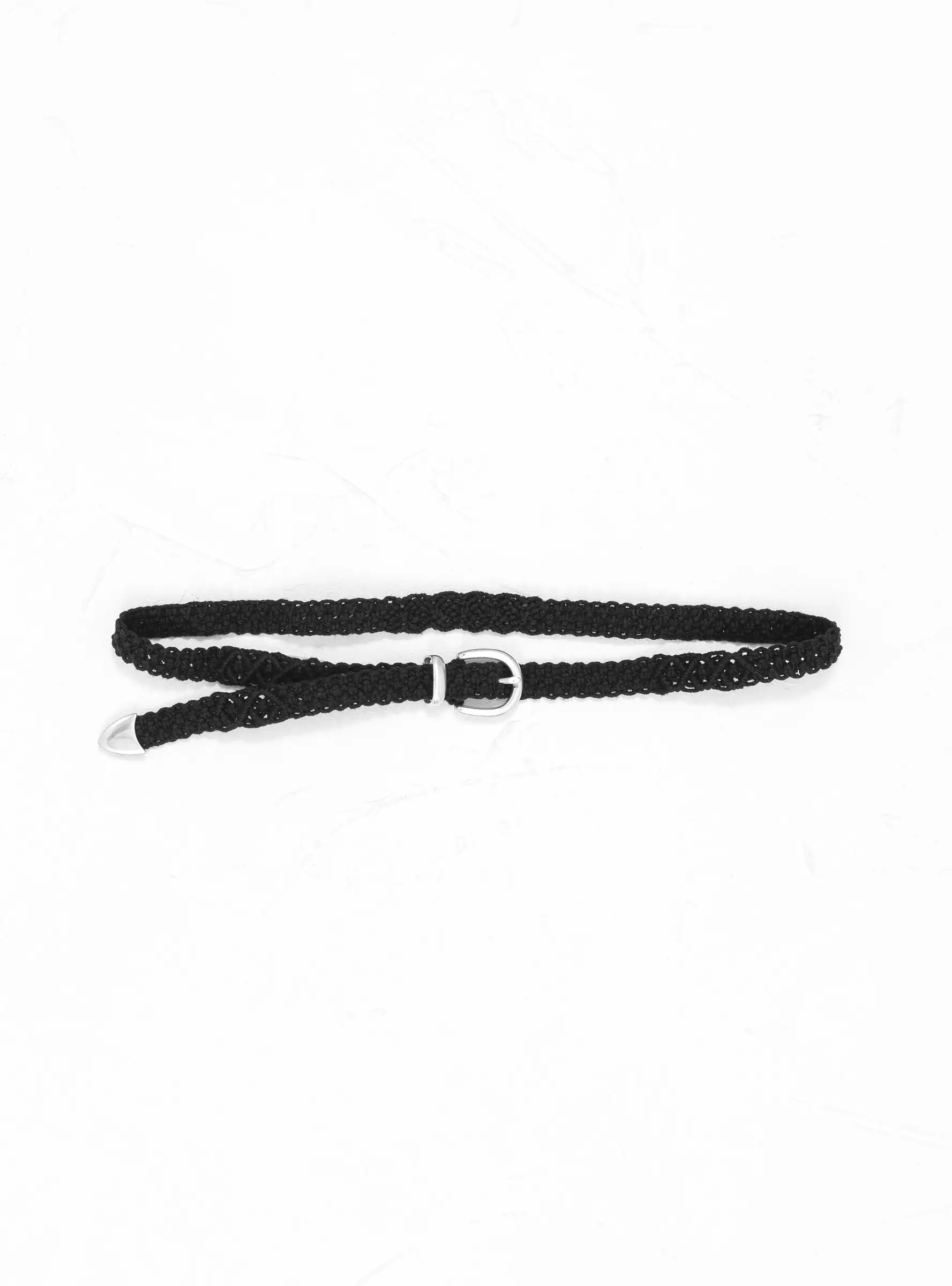 Crochet Belt Black