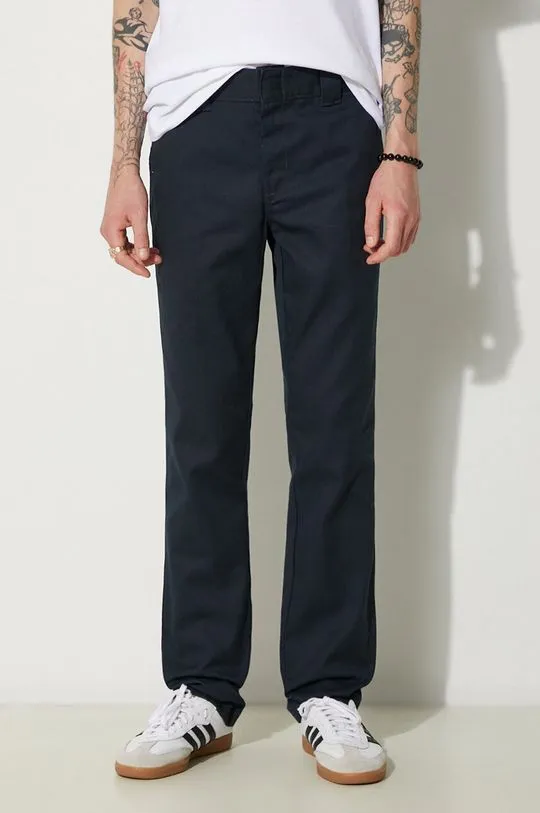 Dickies trousers 874 Work Pant men's navy blue color