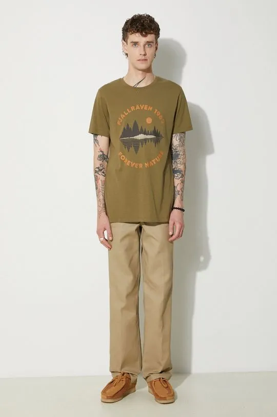 Dickies trousers Work Pant Rec men's beige color