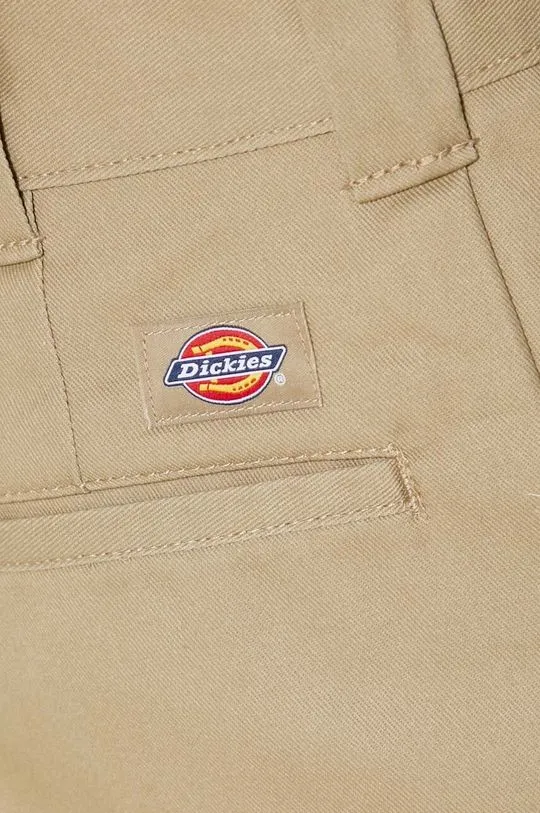 Dickies trousers Work Pant Rec men's beige color