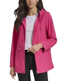 DKNY Hooded Rain Jacket