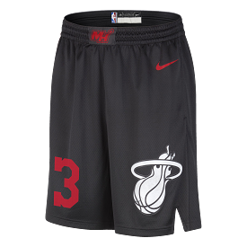 Dwyane Wade Nike HEAT Culture Youth Swingman Shorts