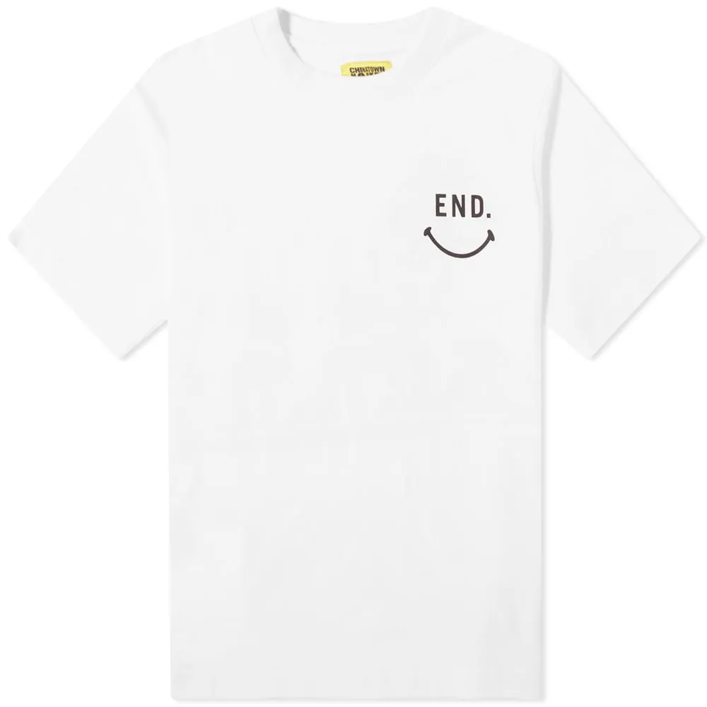 END. x Chinatown Market Work Together T-ShirtWhite