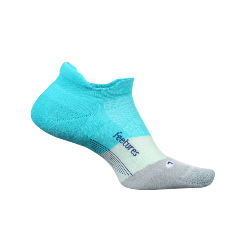 Feetures Elite Light Cushion No-Show Tab A.I. Aqua Socks