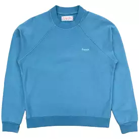 FRESH Billie Cotton Sweatshirt in Light Blue