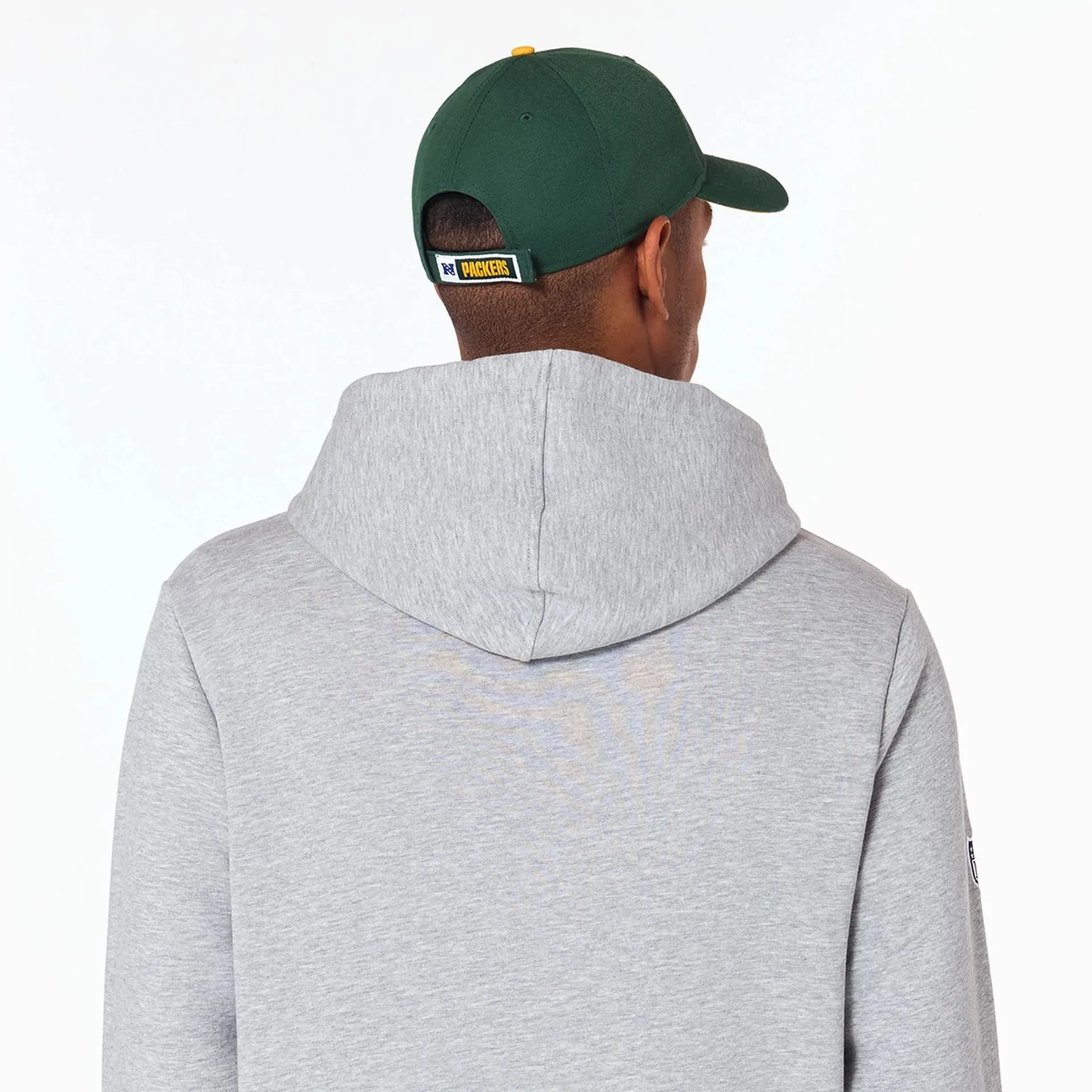 Green Bay Packers NFL Grey Pullover Hoodie