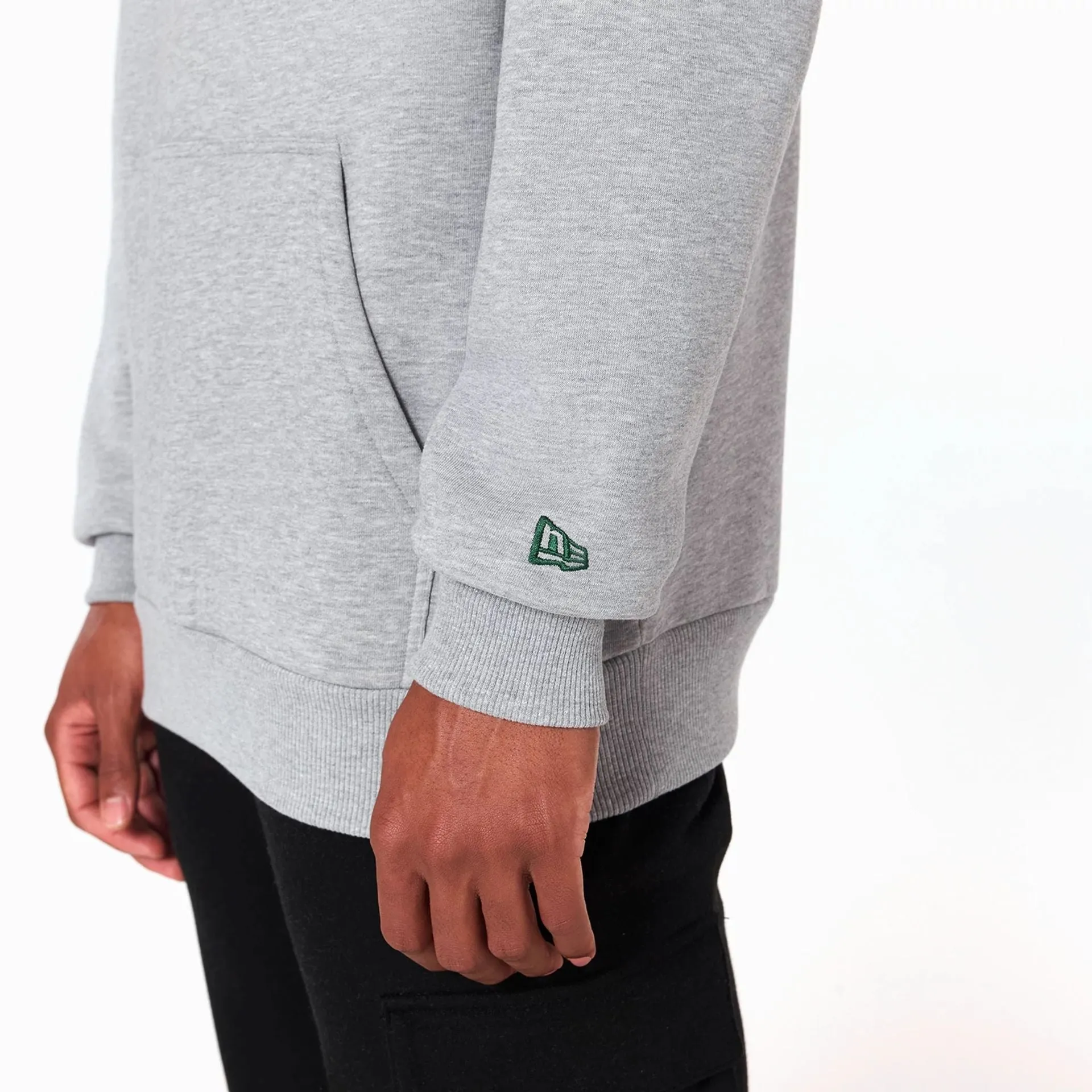 Green Bay Packers NFL Grey Pullover Hoodie