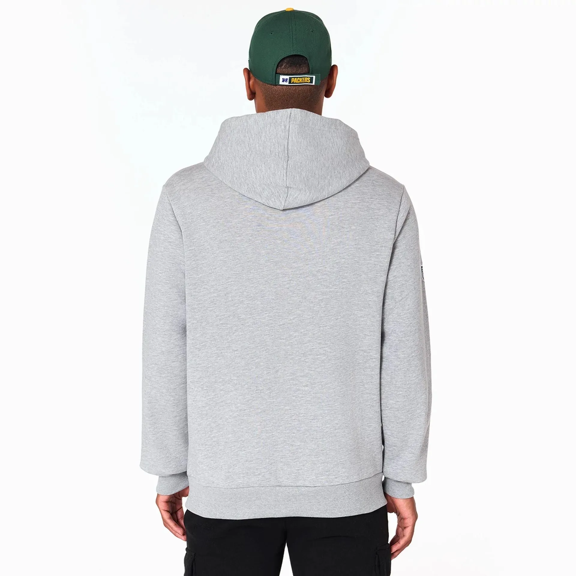 Green Bay Packers NFL Grey Pullover Hoodie