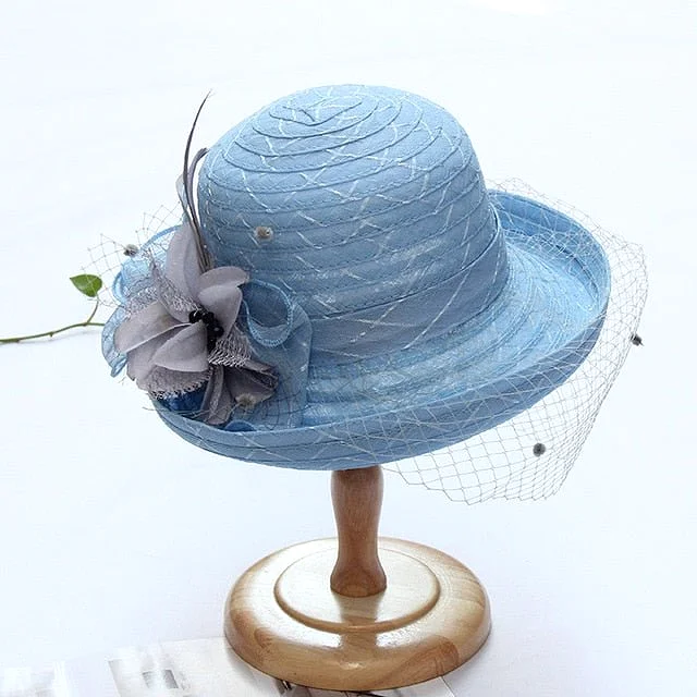 Hat Queen Divinna (Light Blue)