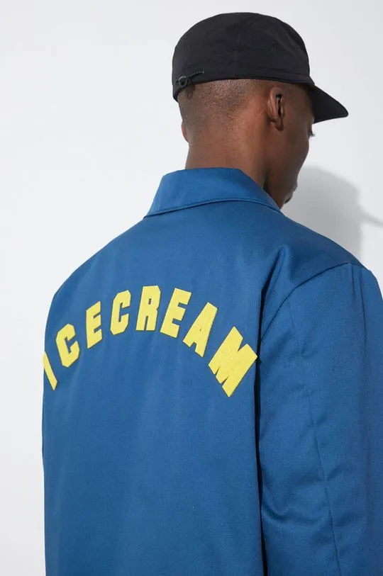 ICECREAM jacket Waitress Work men's blue color IC24102