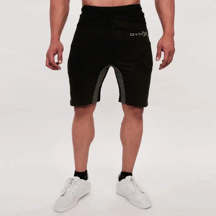 Iconic Black Shorts- Icon Series (Pocket Zips)- Sale