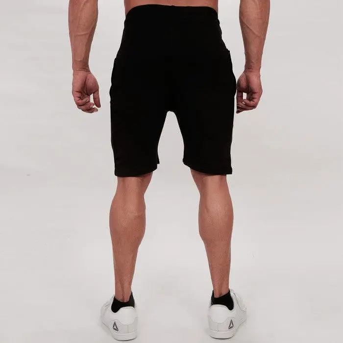 Iconic Black Shorts- Icon Series (Pocket Zips)- Sale