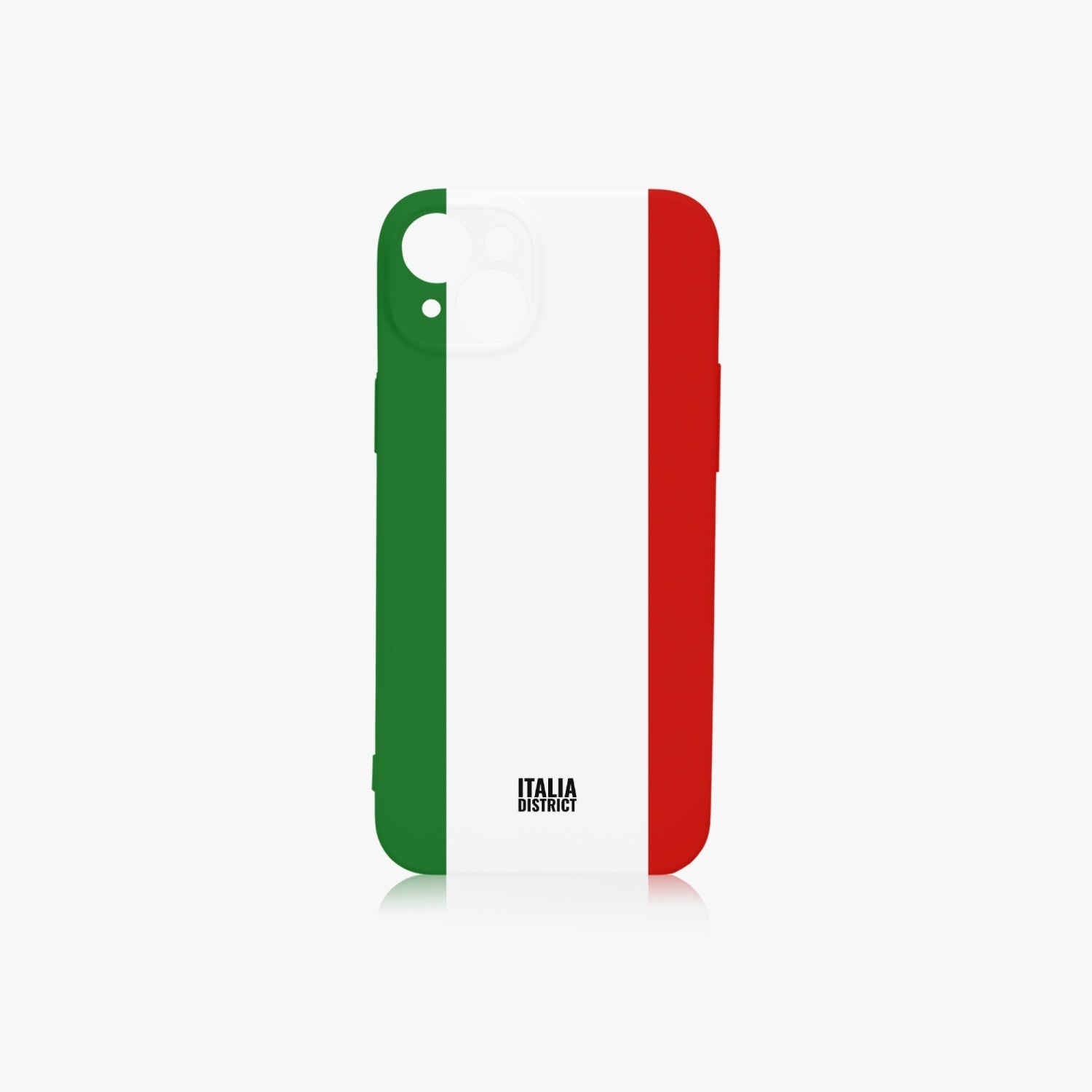 Italian Flag Phone Case iPhone 15 Phone (Lens Protective)