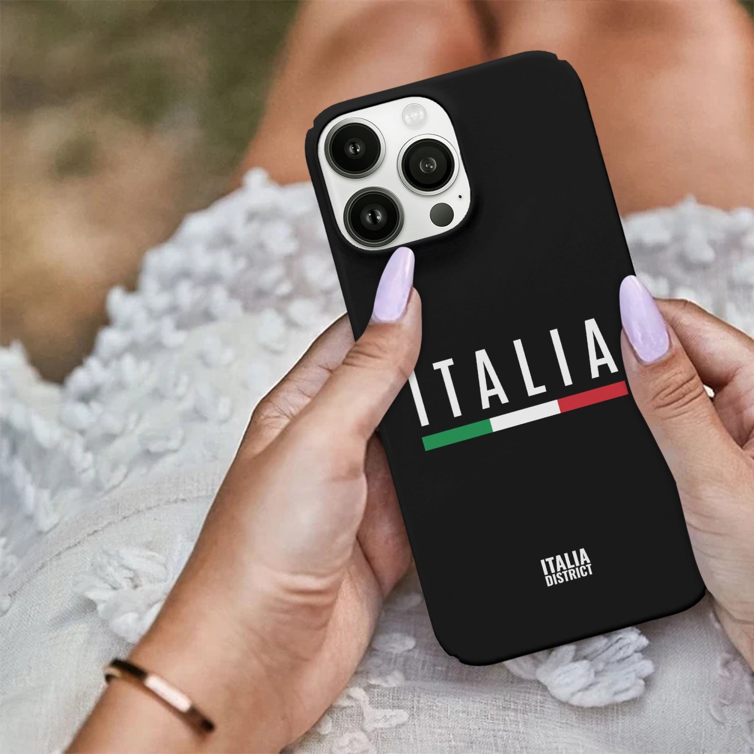 Italy Black Phone Case iPhone 13 Pro Max