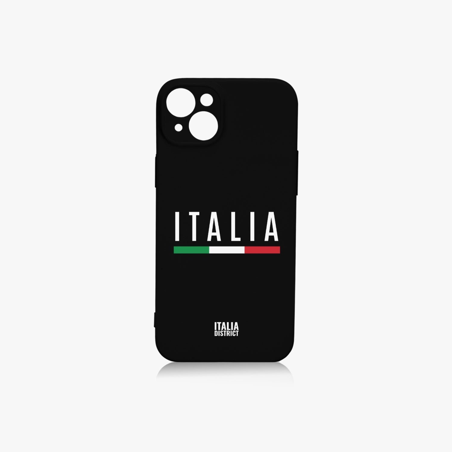 Italy Black Phone Case iPhone 15 (Lens Protective)