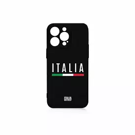 Italy Black Phone Case iPhone 15 Pro (Lens Protective)