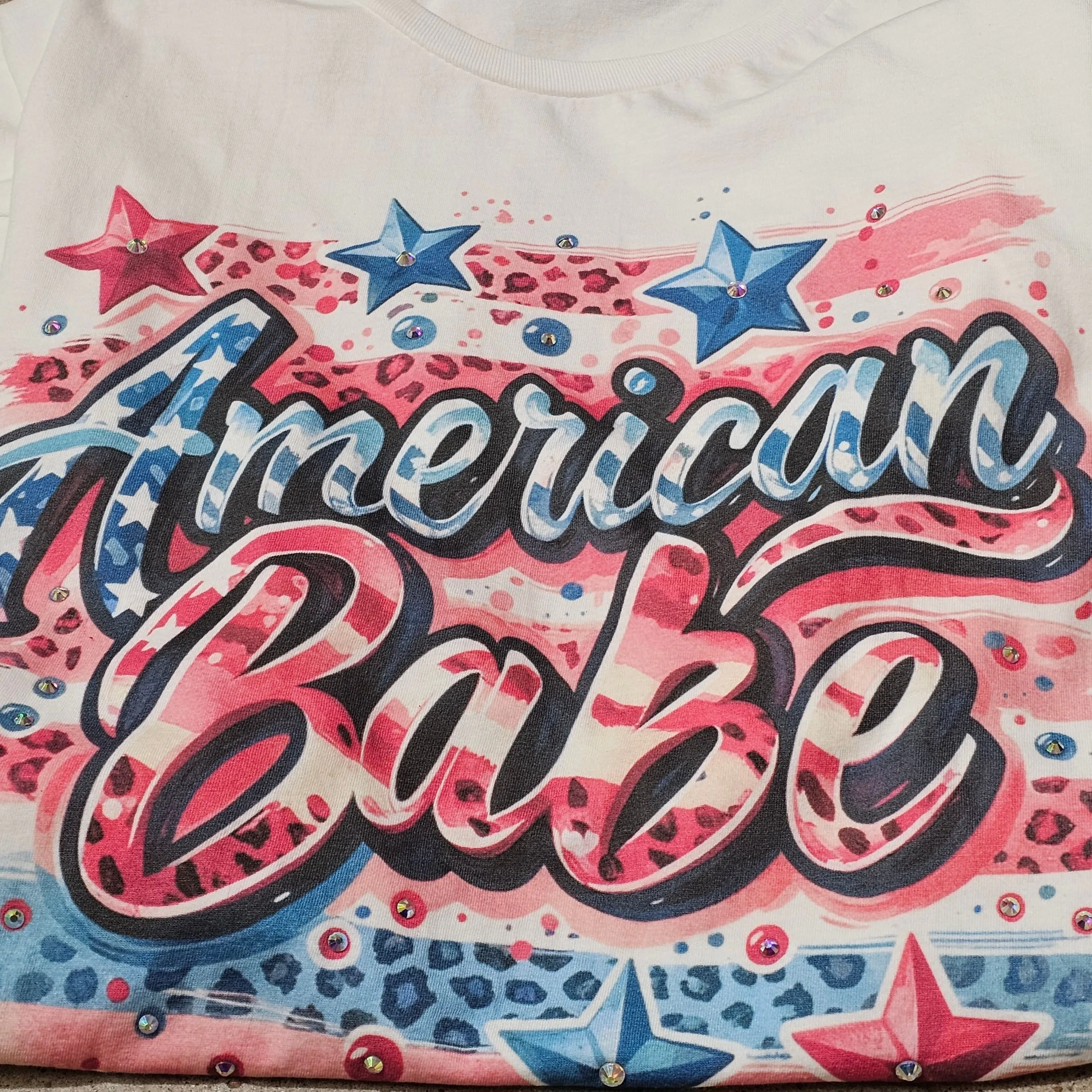 JCoon American Babe Bling Tee