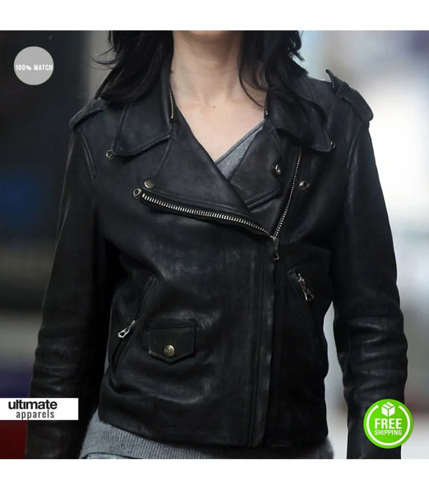 Jessica Jones Krysten Ritter Black Biker Jacket