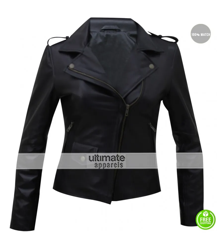 Jessica Jones Krysten Ritter Black Biker Jacket