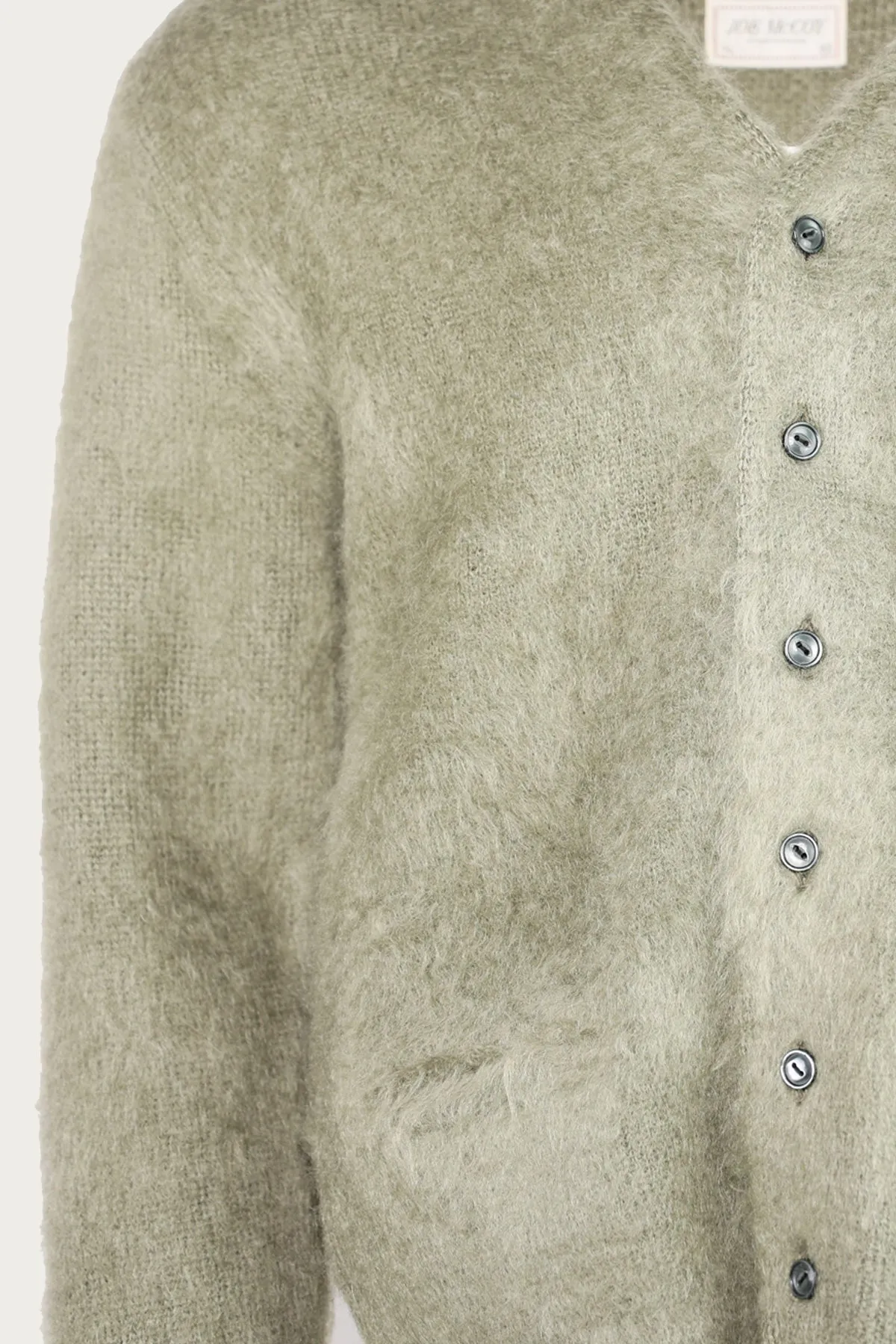 JM Mohair Cardigan - Mint