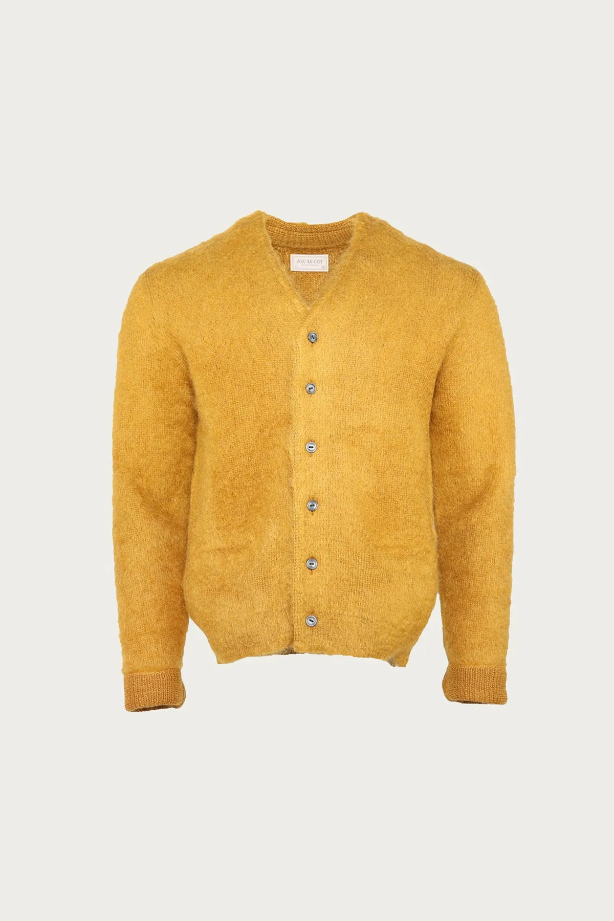 JM Mohair Cardigan - Mustard