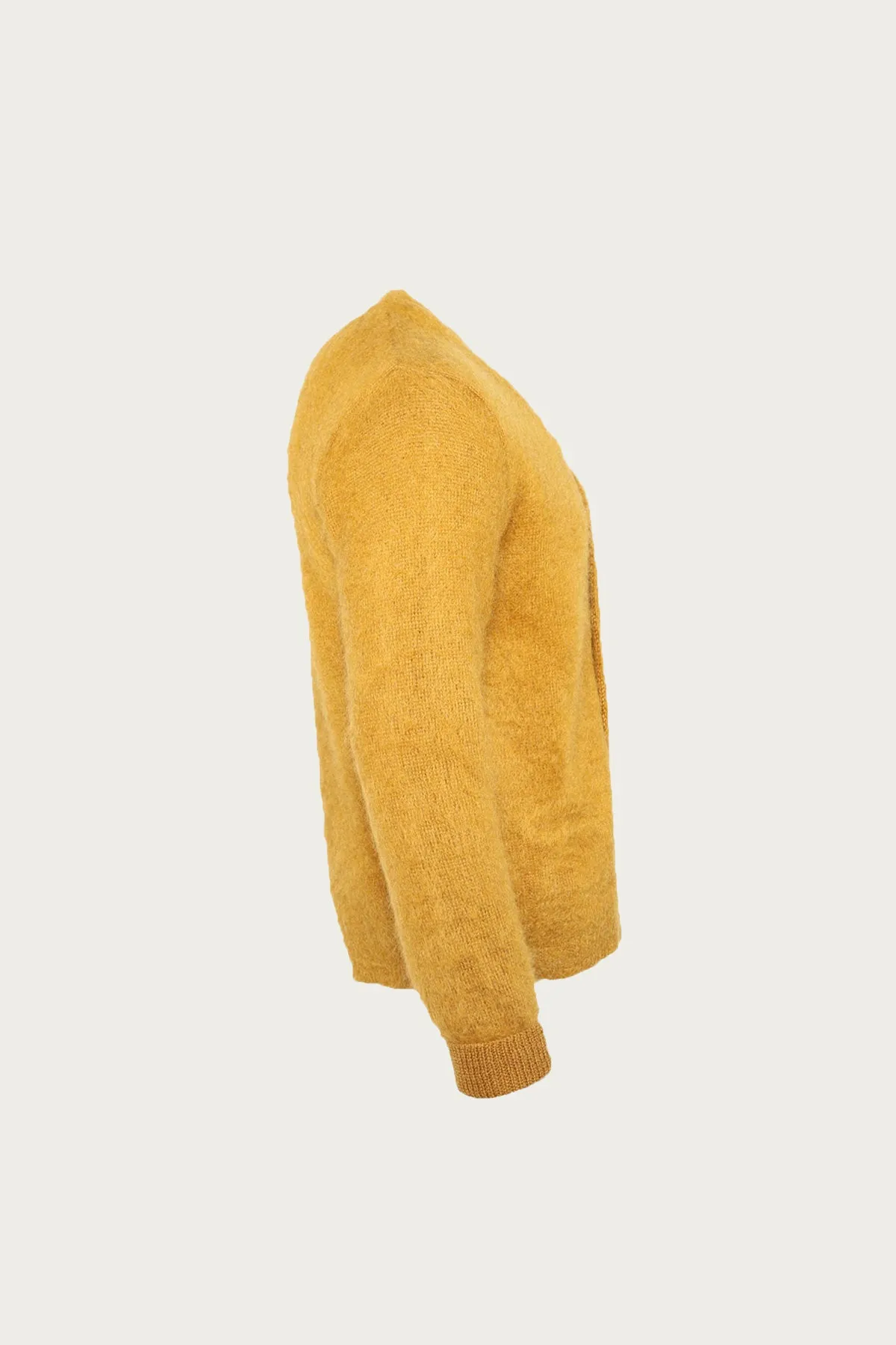 JM Mohair Cardigan - Mustard